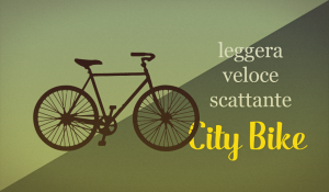 grafica guida ciclisti city bike